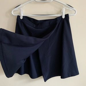 Navy blue skater skirt